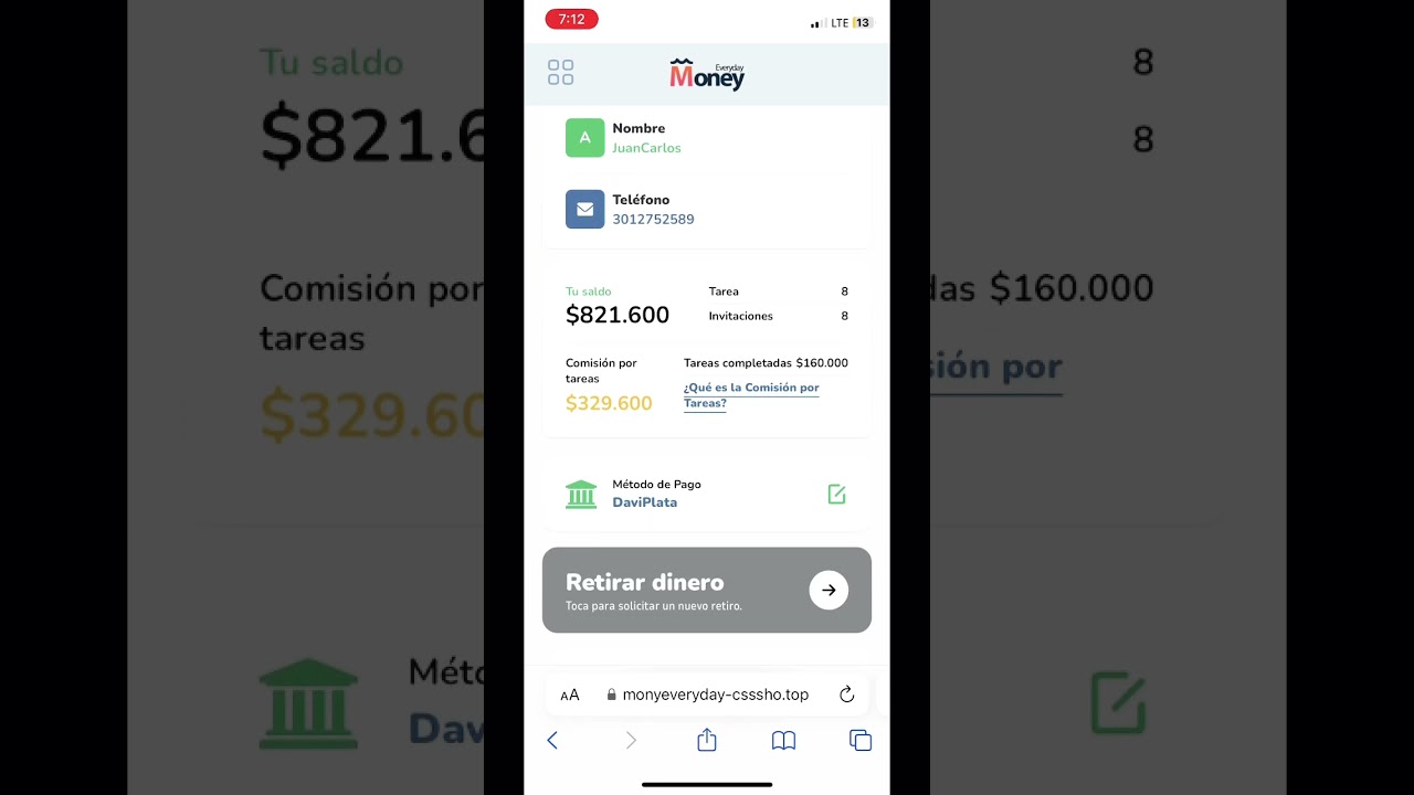 Everyday Money c&oacute;mo RETIRAR🥶&iexcl; 