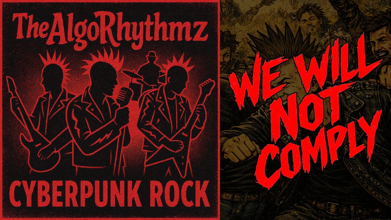 The AlgoRhythmz - We Will Not Comply (Official Lyric Video)
