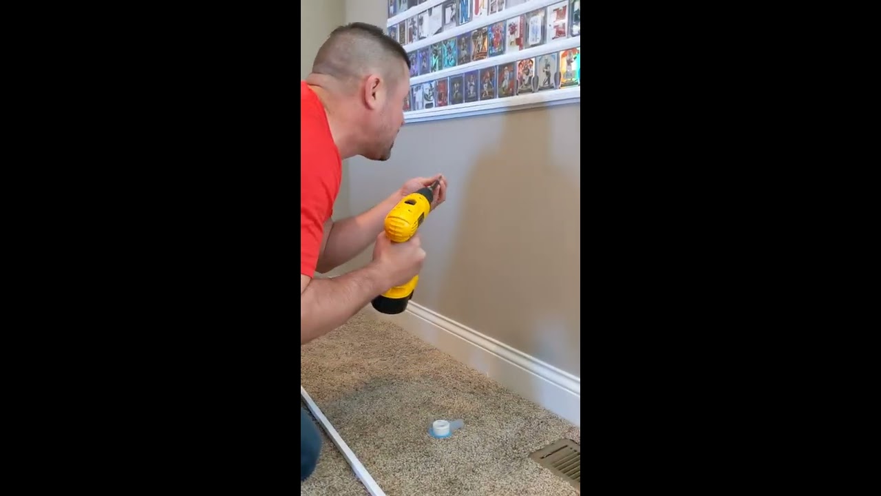 DIY Football Card Wall Display - Continued