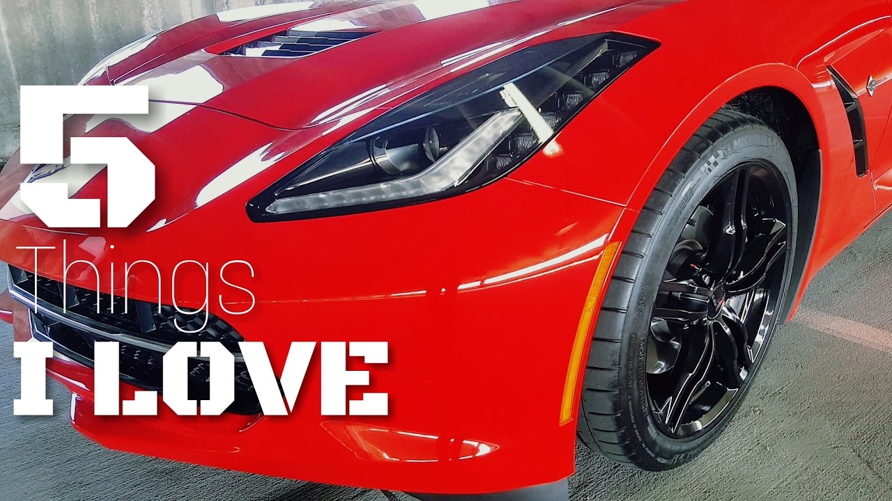 5 вещей, которые я обожаю в моем C7 Corvette Stingray!