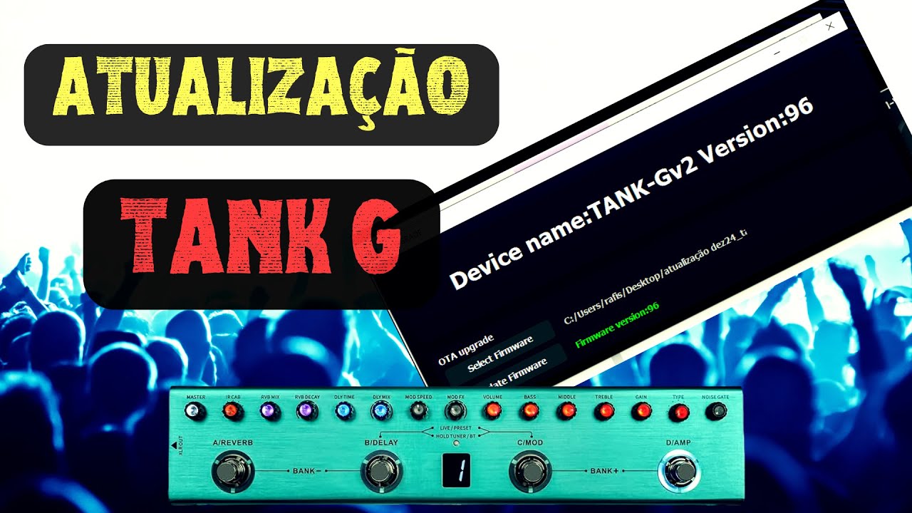 Nova Atualização para TANK G (v96) - Passo a Passo