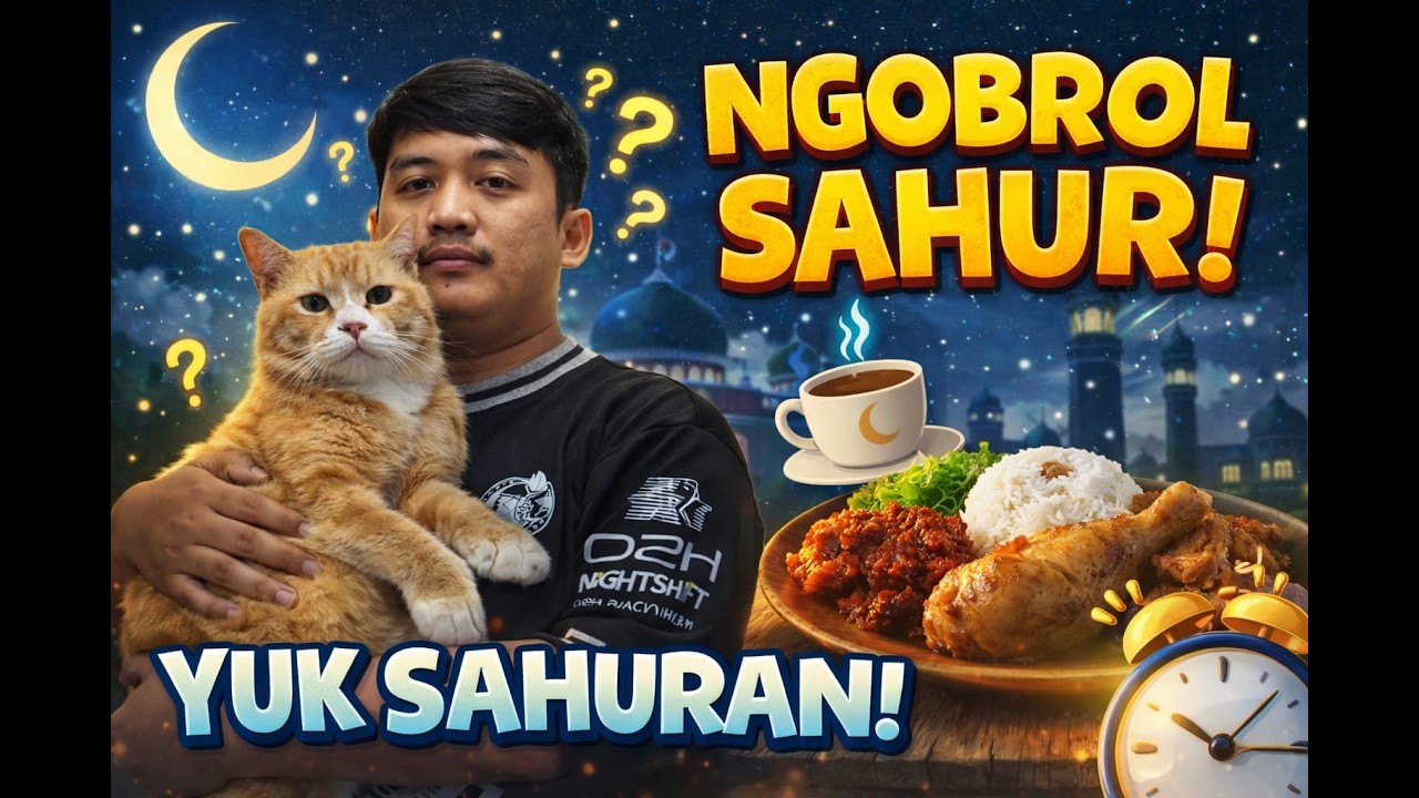 NGOBROL SAHUR  HARI KE 12 #mediashareon
