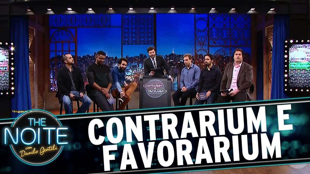 Contrarium e Favorarium: Burguer de R$ 7,5 mil e Pornossexualismo | The Noite (22/06/17)