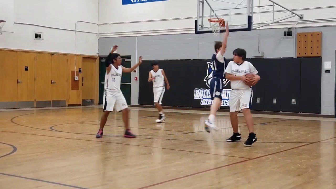 8th grade boys of MND vs Rolling Hills Middle School