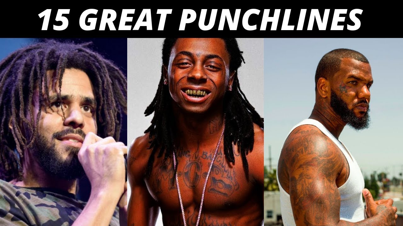 15 GREAT PUNCHLINES In Rap Songs