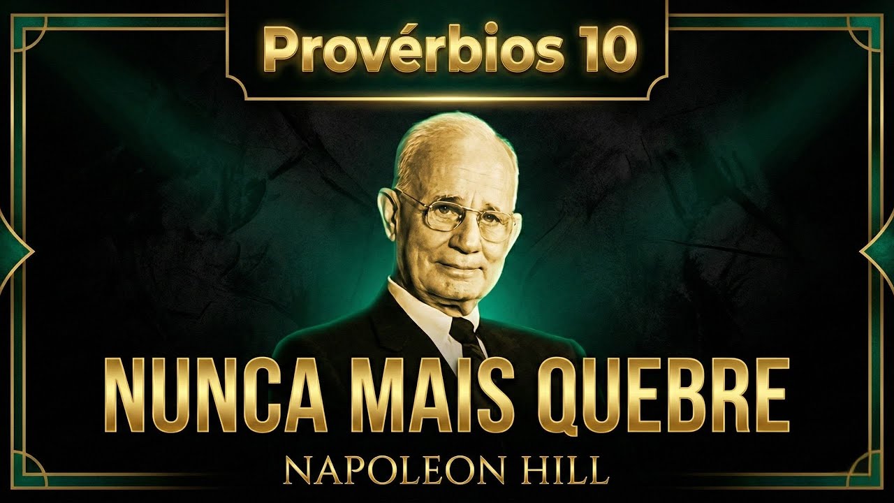Provérbios 10: A Sabedoria Que Impede Suas Finanças de Desmoronar - NAPOLEON HILL  #leidaatração