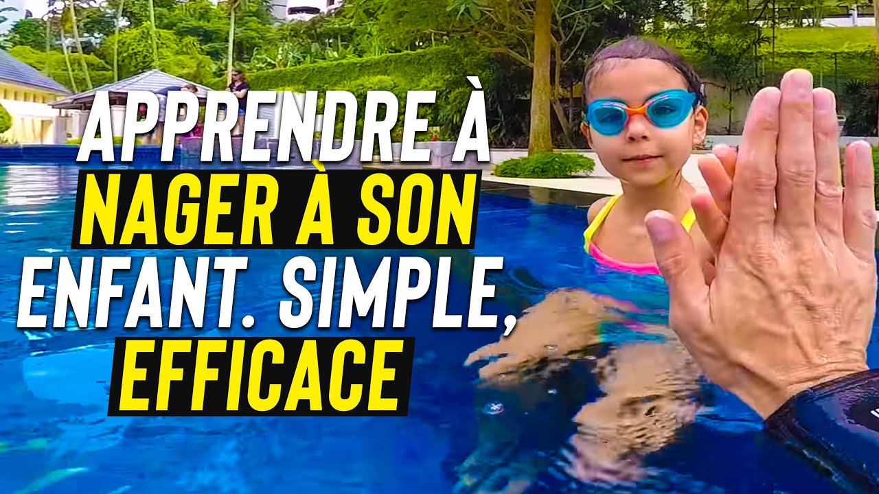 Apprendre à nager à ses enfants