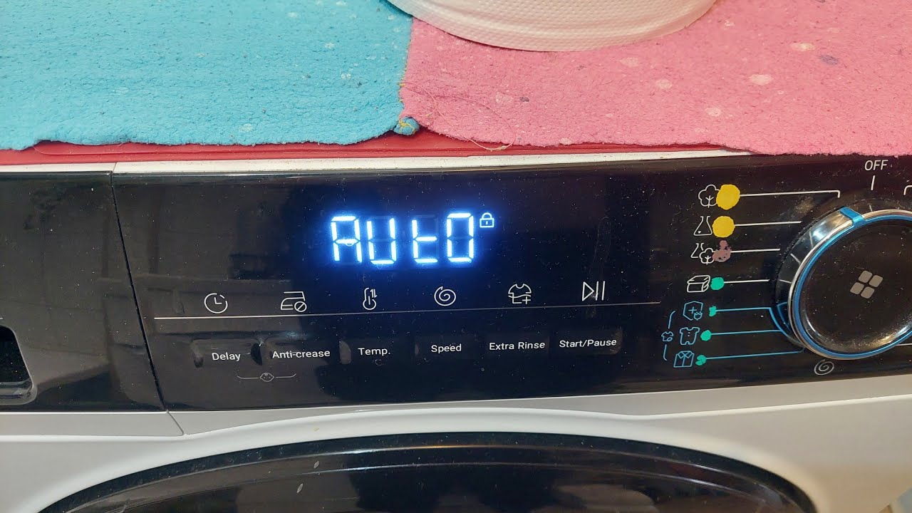 Pralka haier Pro 3 1400 obrotów, funkcja pary, pralka na przyciski, chińska - ukryte funkcje?
