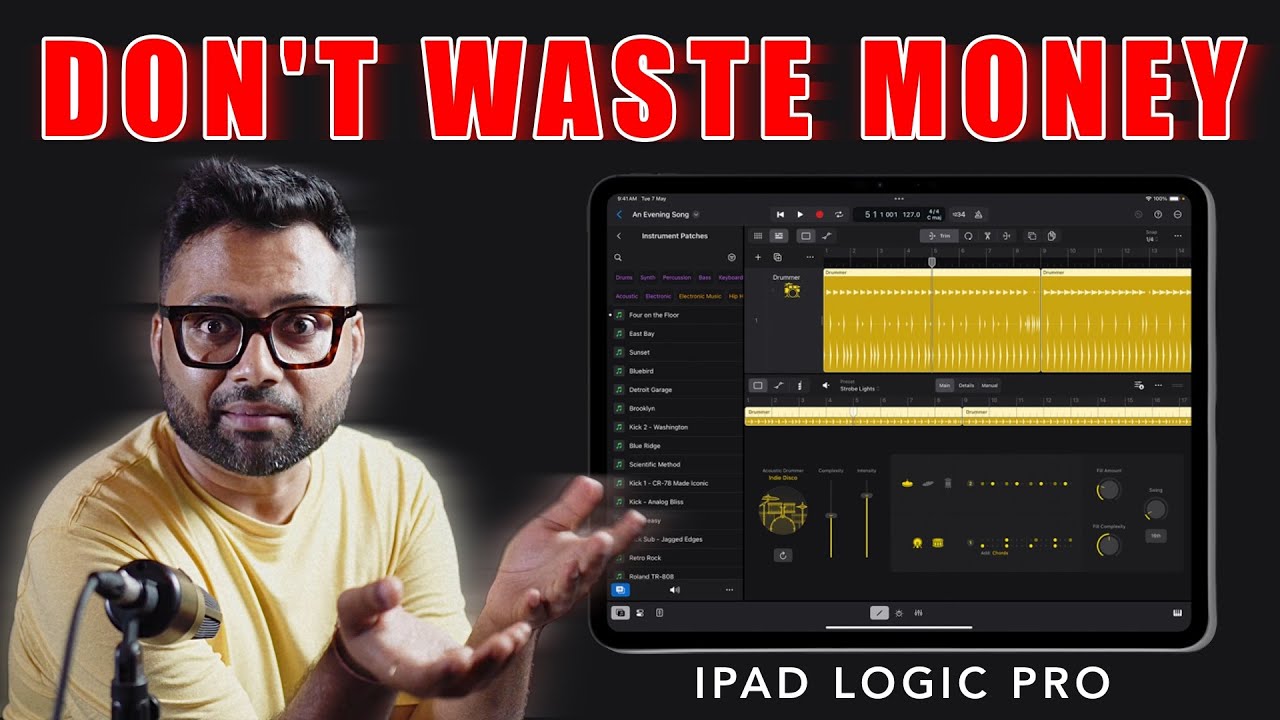 What Logic Pro Ipad Cannot do for Professional Music Production Mixing Mastering!