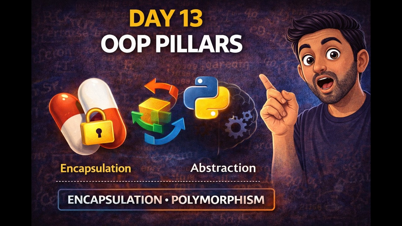 Python OOP for Beginners | Encapsulation, Polymorphism & Abstraction
