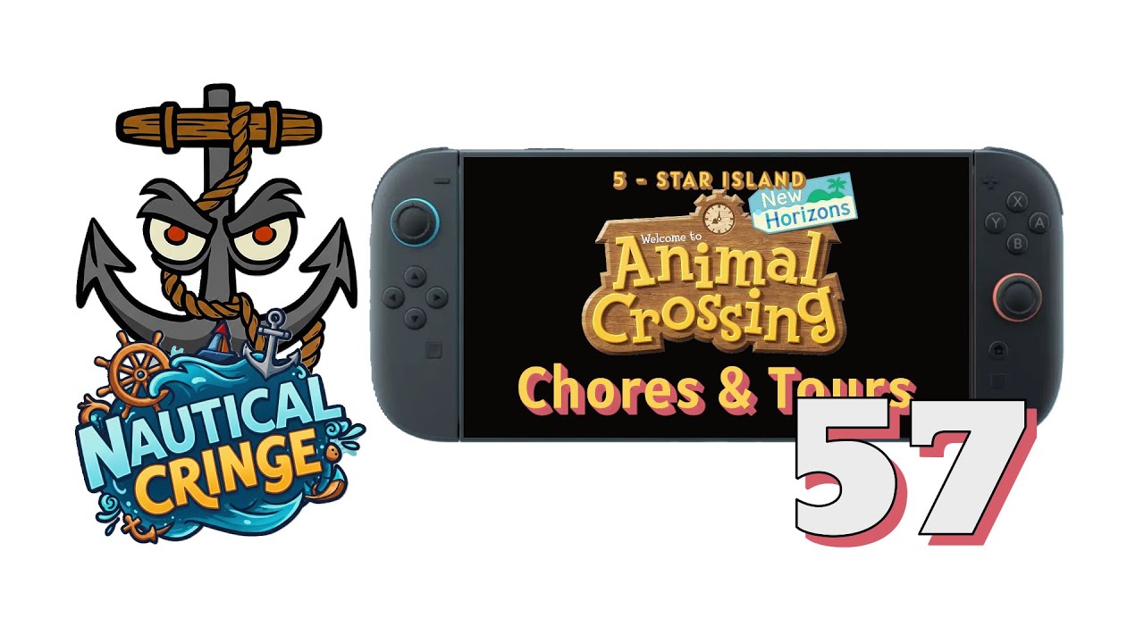 Animal Crossing: Daily Chores & Tours, Episode 57. September 12, 2025 (Switch 2).