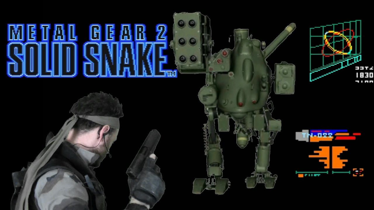 Metal Gear 2: Solid Snake OST cover