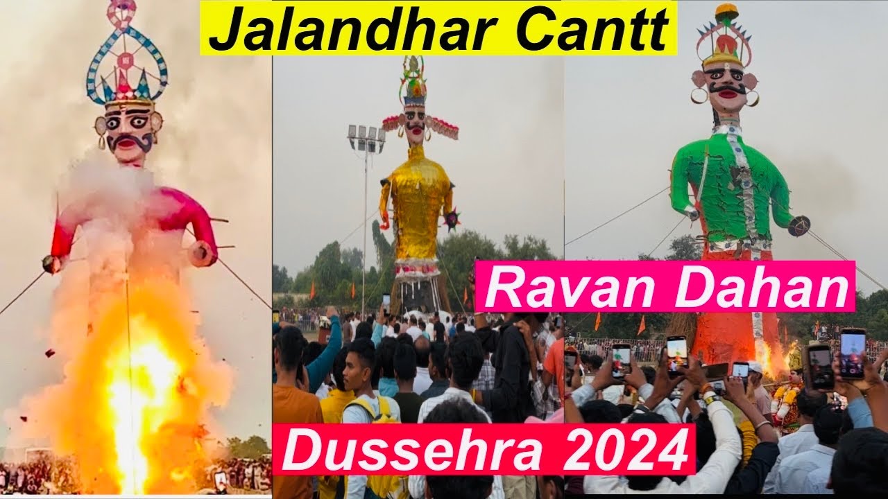 Dussehra Jalandher cantt festival 2024