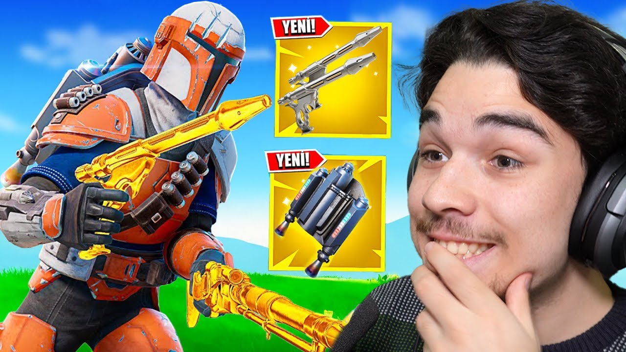 Fortnite MANDALORIAN Güncellemesi Burada! (Sonunda Jetpack Eklediler)