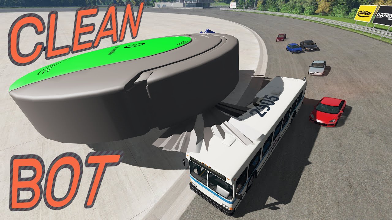 ЧИСТЫЙ БОТ, КОТОРЫЙ ПОЖИРАЕТ МАШИНЫ - BeamNG.drive