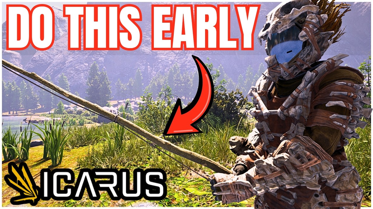 Не упускайте возможность порыбачить! Icarus Console Edition
