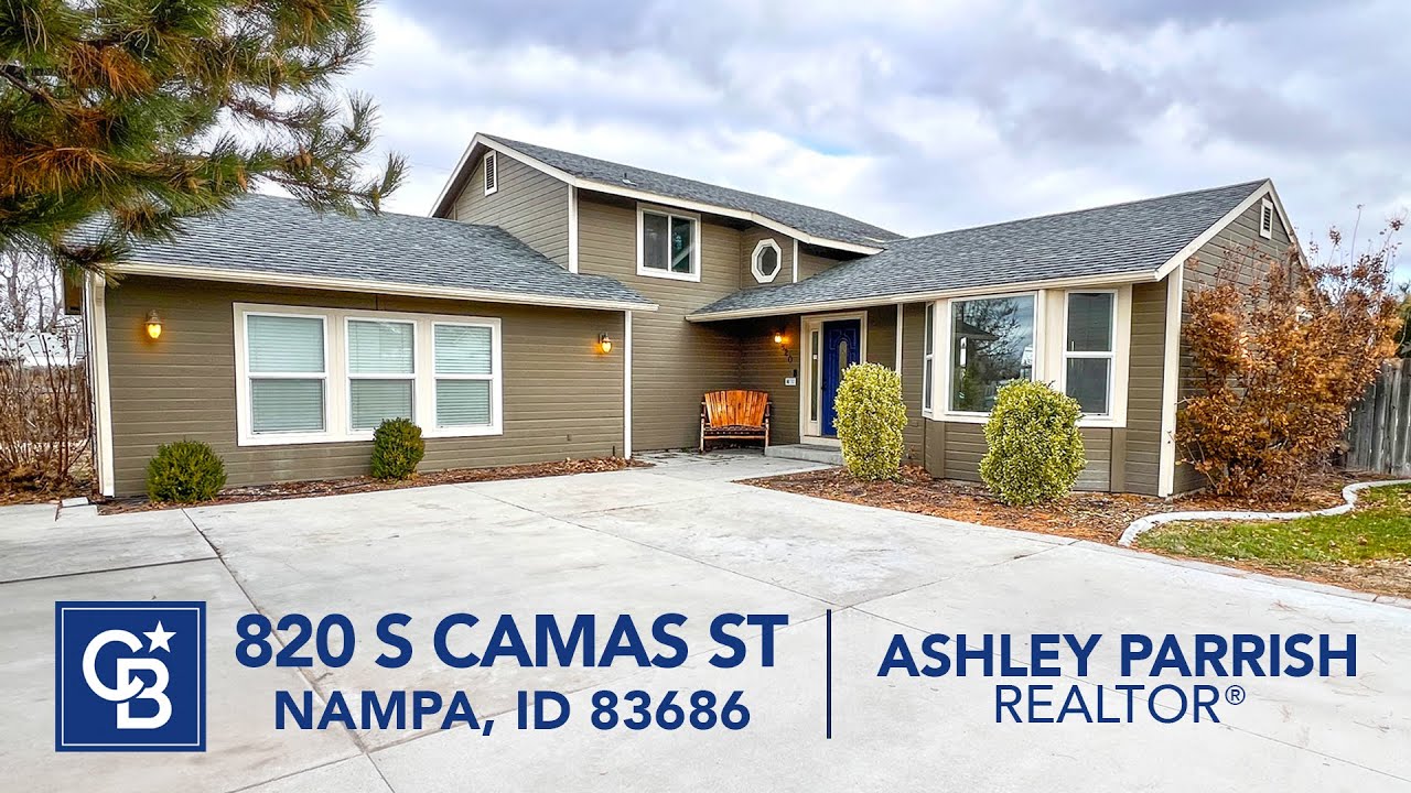 SOLD 820 S Camas St Nampa ID | Ashley Parrish REALTOR® - Coldwell Banker Tomlinson