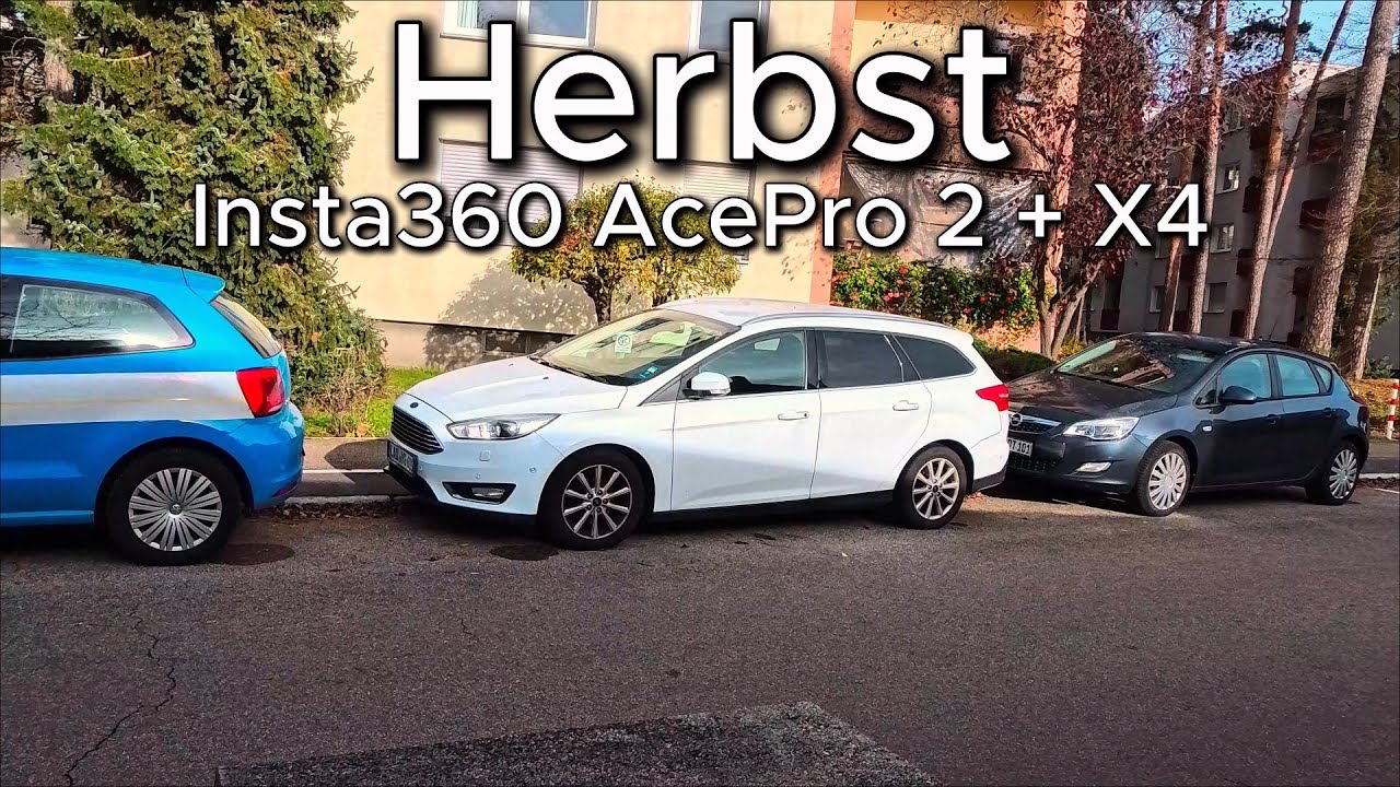 🇩🇪🍁🎃 Herbst - Test gefilmt mit der Insta360 AcePro 2 + X4 4K🎥