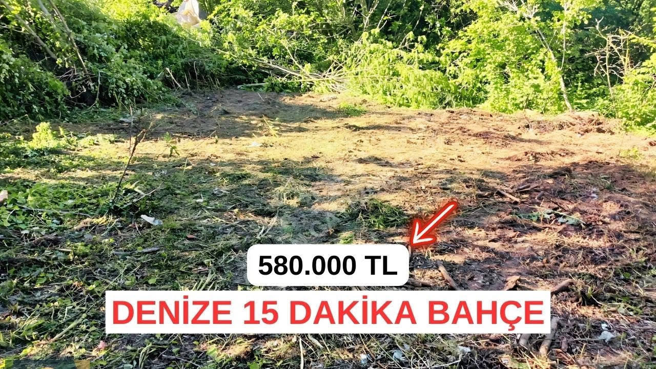 “Şehirden Sıkıldım Diyenler İçin Denize 15 DK Satılık Bahçe” 580 BİN TL #köyevi #arsa #müstakilev