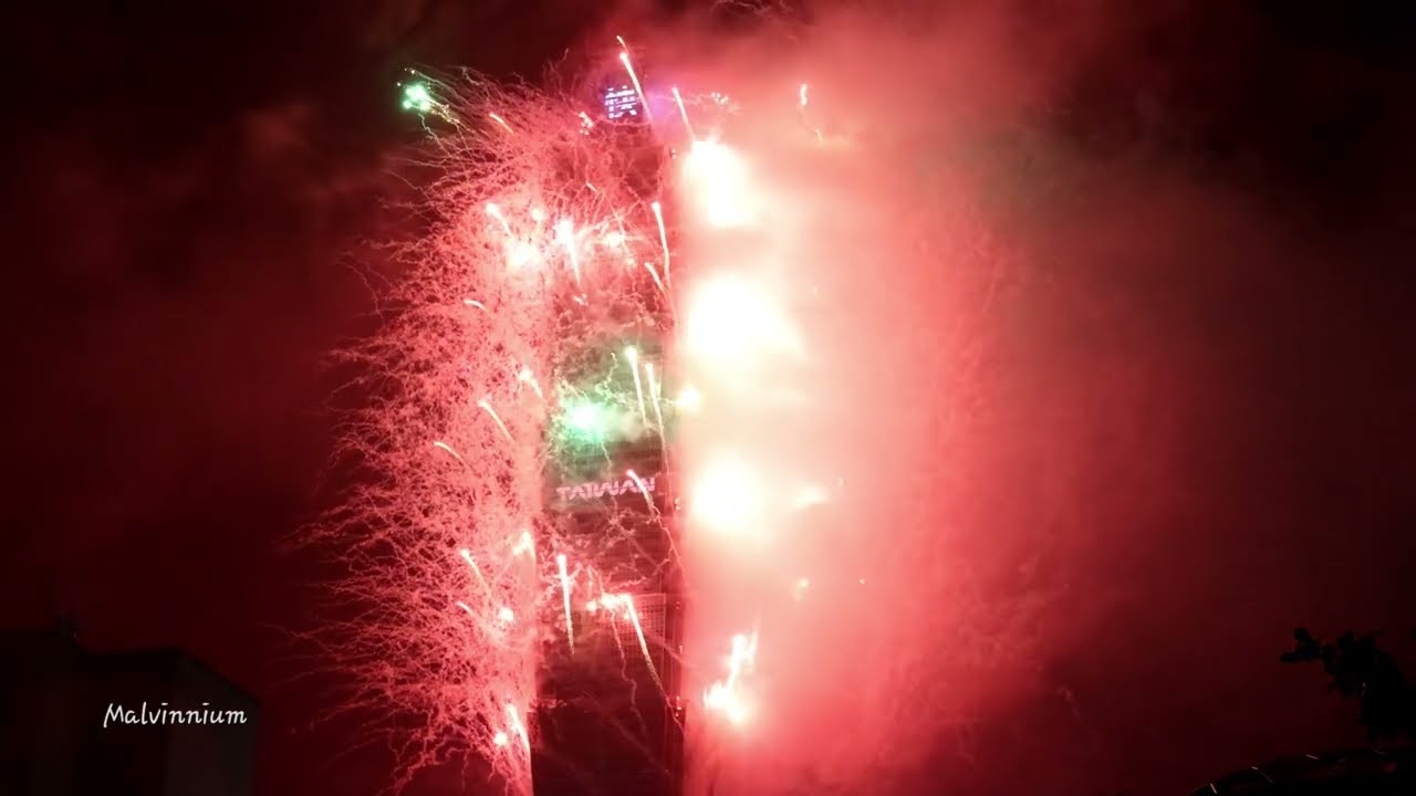 NYE 2026 Taipei 101 Fireworks New Years Eve Countdown