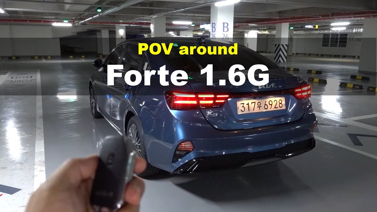 2022 KIA Forte POV interior and exterior