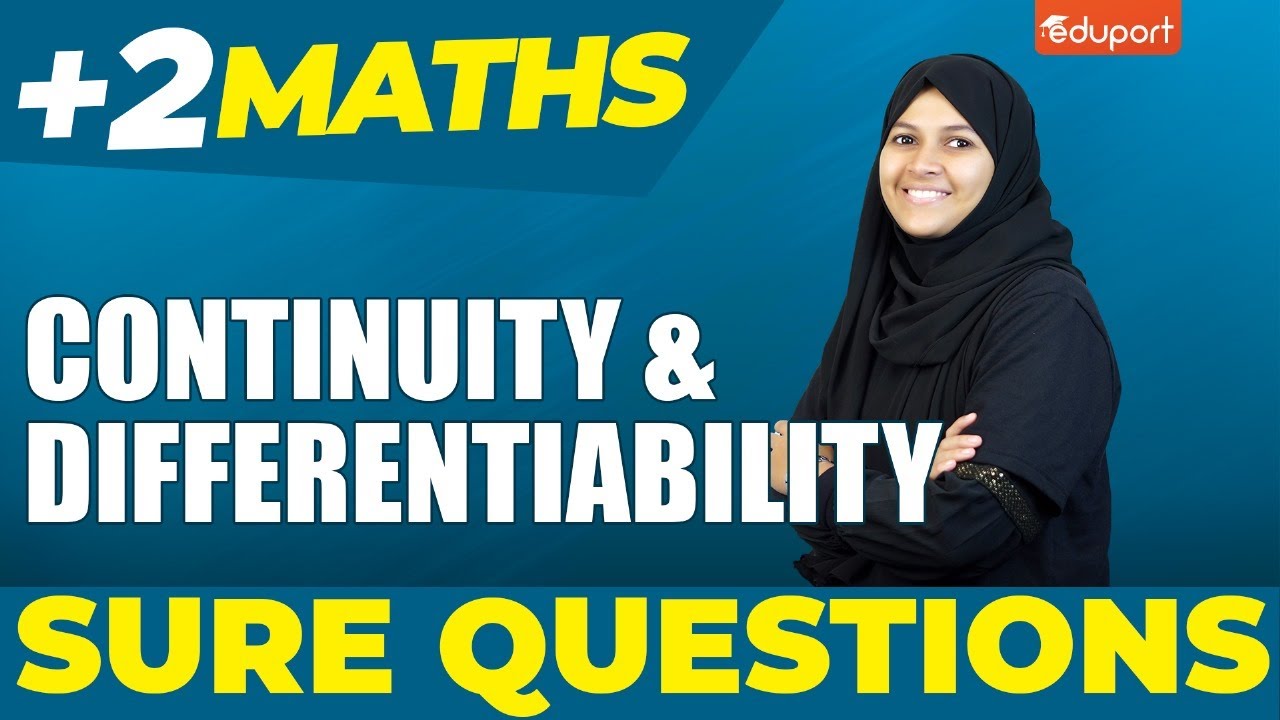 Plus Two Maths | Sure Questions | Continuity and Differentiability | Eduport Class 12