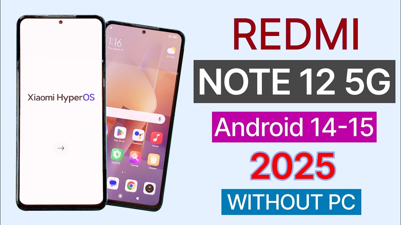 Redmi Note 12 5G Frp Bypass Android 14-15 Latest Security Without Pc 