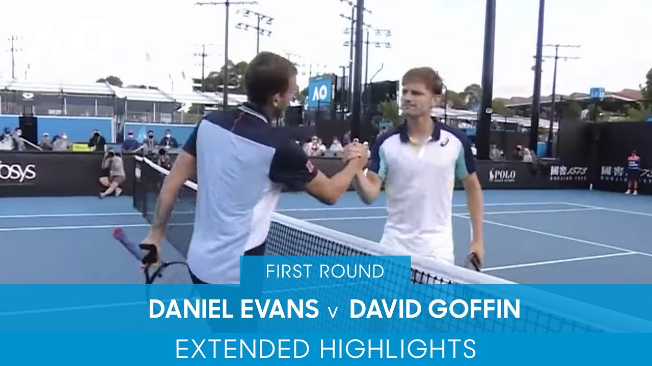 Daniel Evans v David Goffin Extended Highlights (1R) | Australian Open 2022