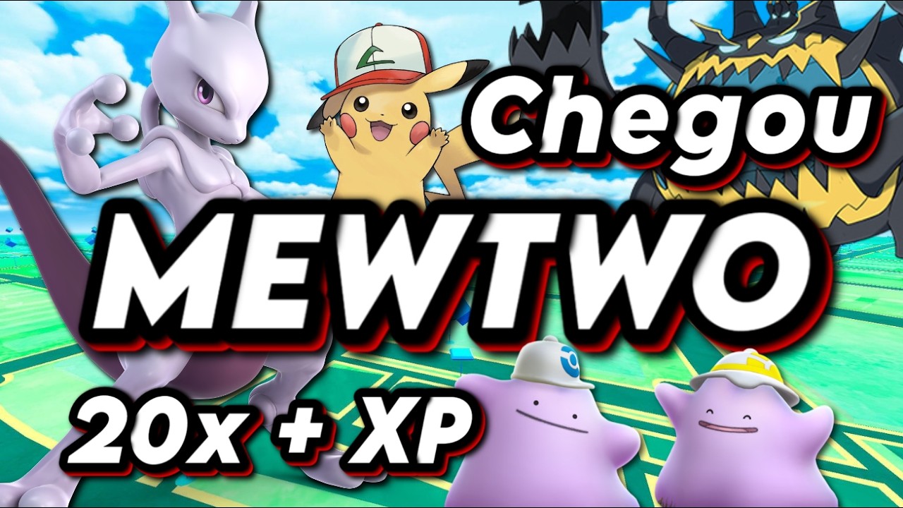 CHEGOU MEWTWO! EVENTO 30th POKÉMON Anniversary, Novos DITTOS BONUS 20X XP MUITOS LENDARIOS SHINY