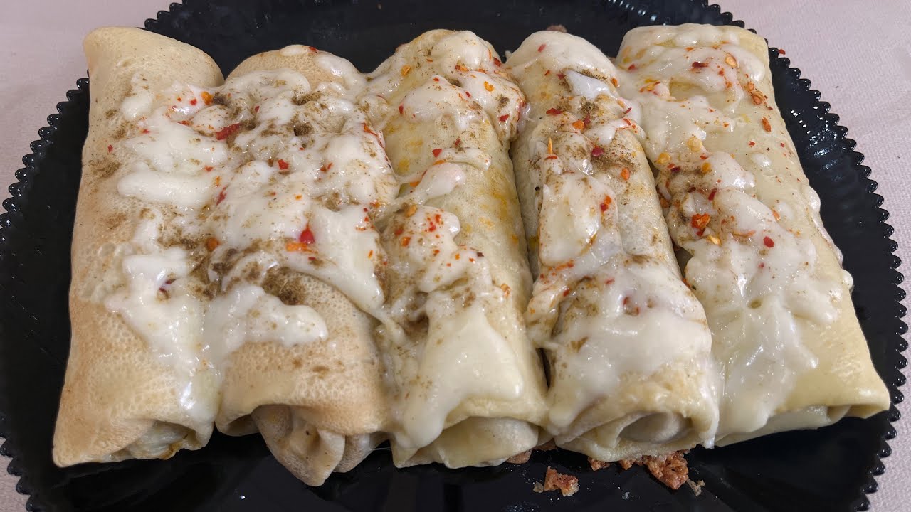 Chicken Malai spring Rolls With homemade white sauce and sheets|Easy and Quick Ramzan Special Recipe