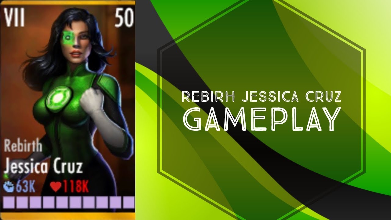 Injustice Gods Among Us Rebirth Jessica Cruz Gameplay Elite VII
