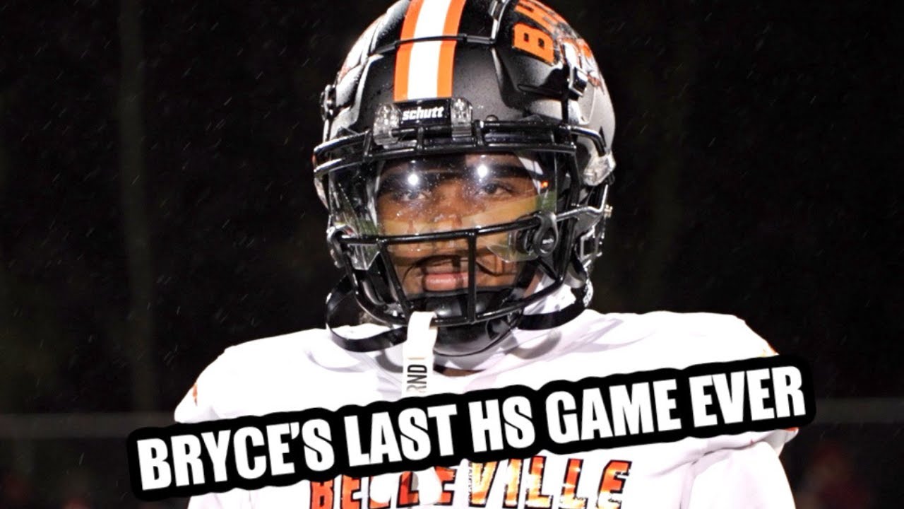 Bryce Underwood FINAL High School Game Ever! EMOTIONAL Ending! Belleville vs Catholic Central