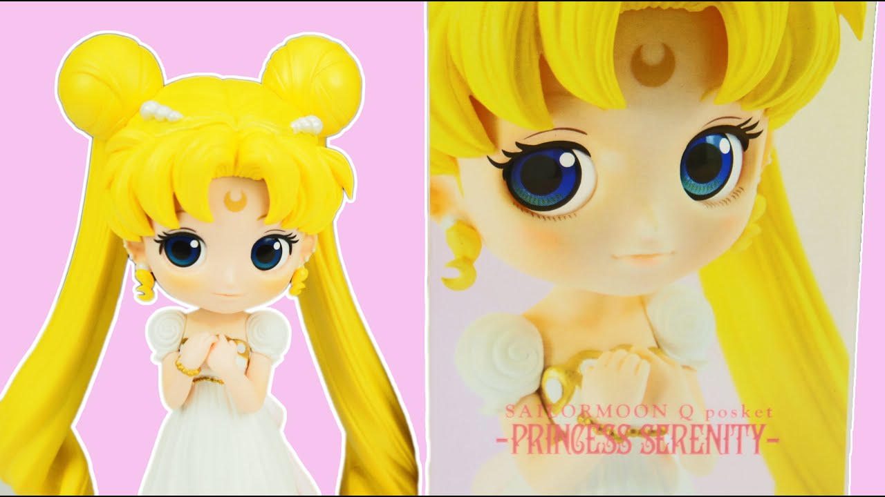 Sailor Moon Princess Serenity Q Posket and Sailor Starlights Petit Charas