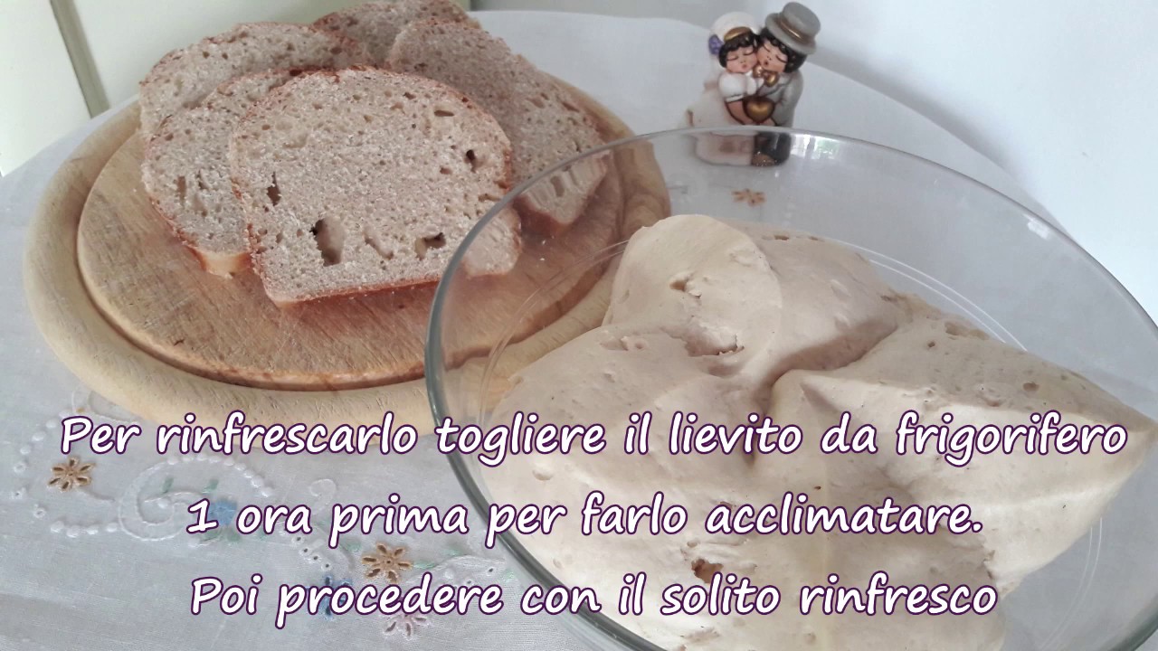 Lievito Naturale, lievito madre come preparlarlo