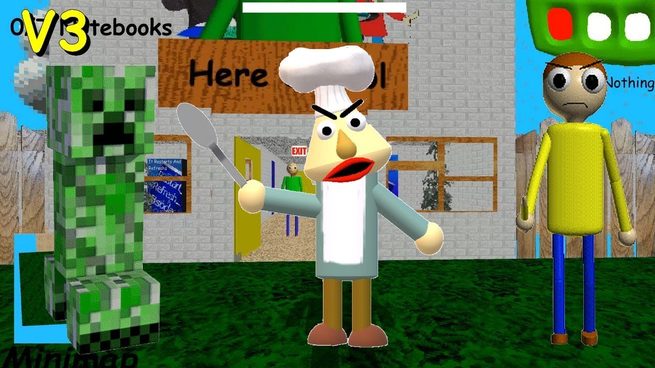 Baldi's Basics Version 2020 V3 - Baldi's Basics 1.3.2 decompiled mod