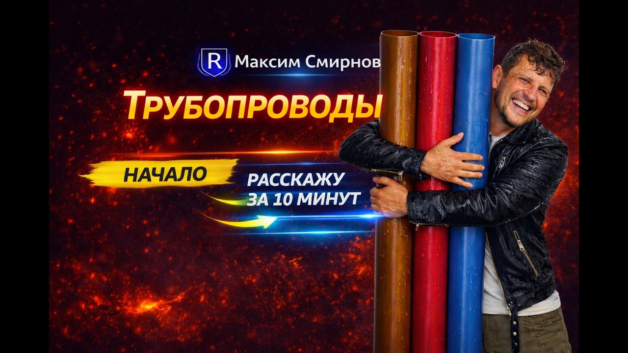 Создание  систем трубопроводов. Трубопроводы-это просто