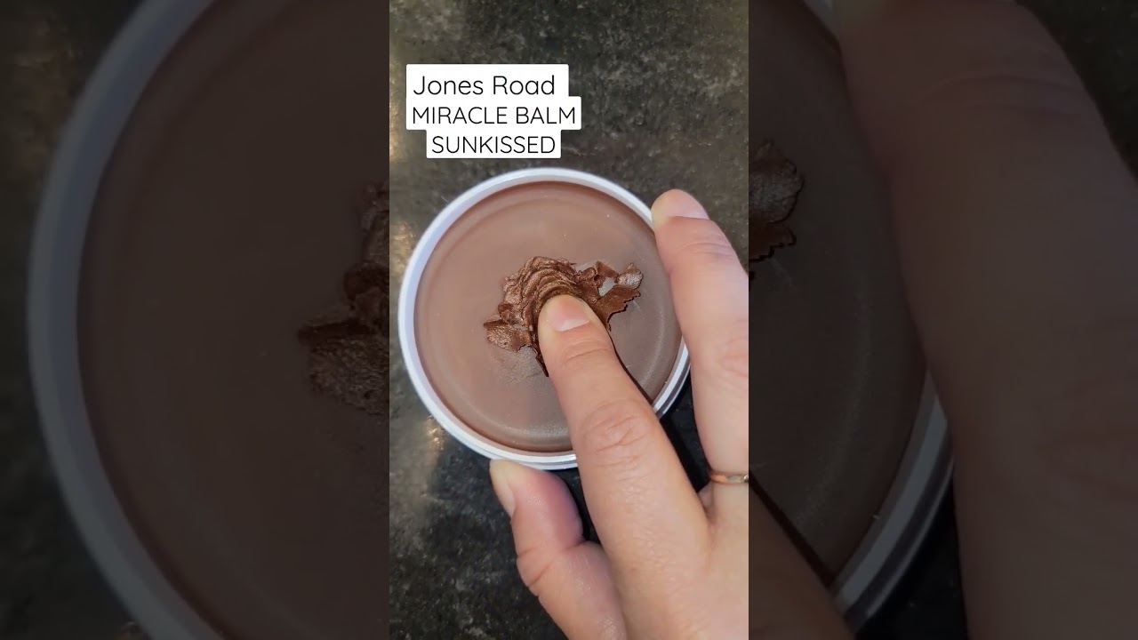 @jonesroadbeauty Miracle Balm - Sunkissed - Break the Seal