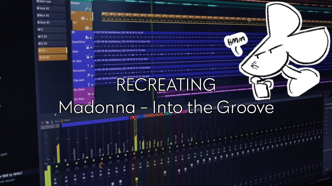 RECREATING Into the Groove by Madonna | Casio CZ | Sequential Prophet 5 | Behringer DeepMind 12