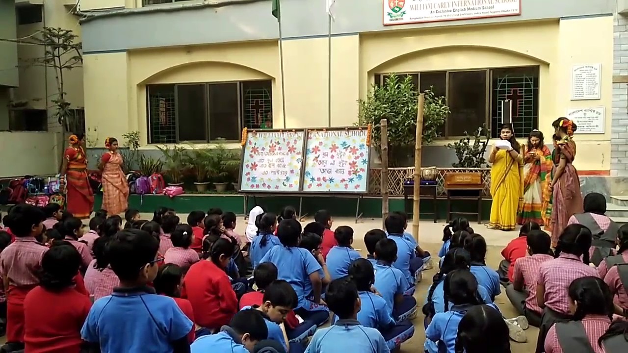 Dance Performance - Pahela Falgun Celebration - William Carey International School.