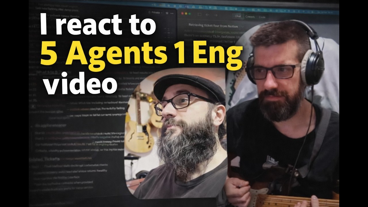 I react to 5 Agents 1 Eng video