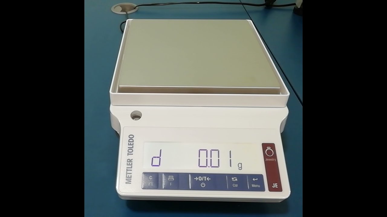 Balanza Mettler Toledo JE - Descripción