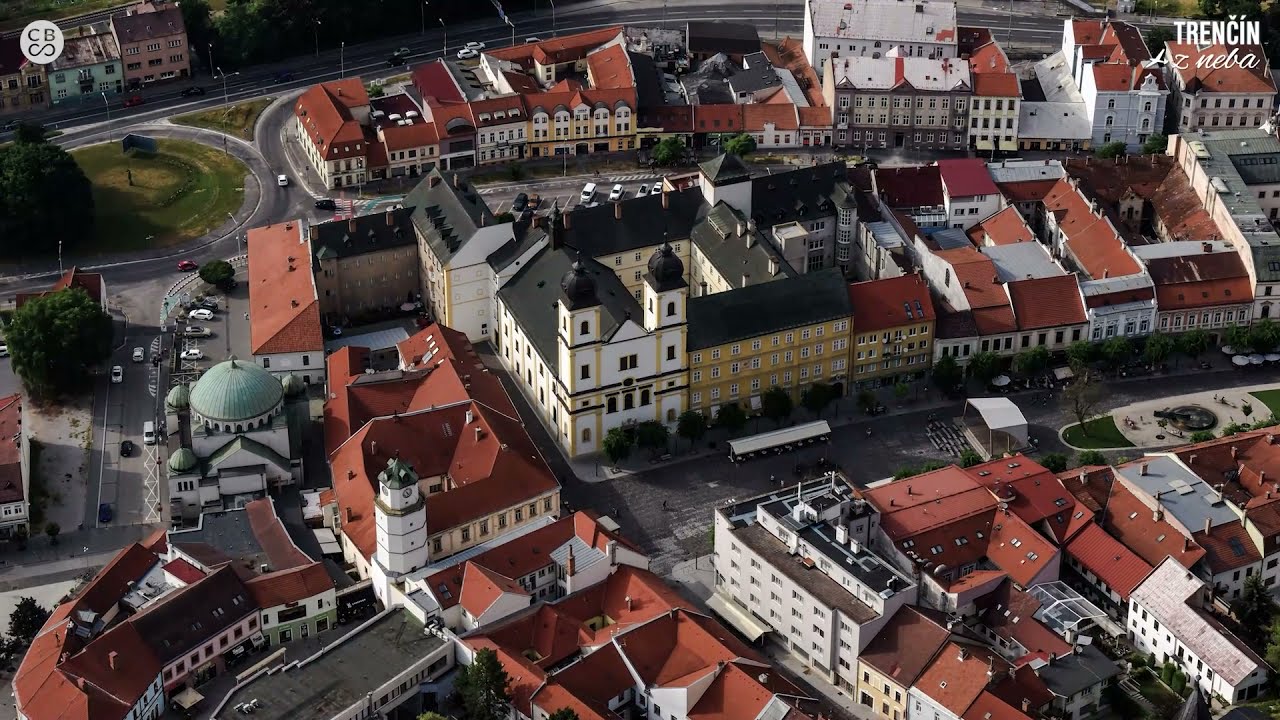 Trenčín z neba