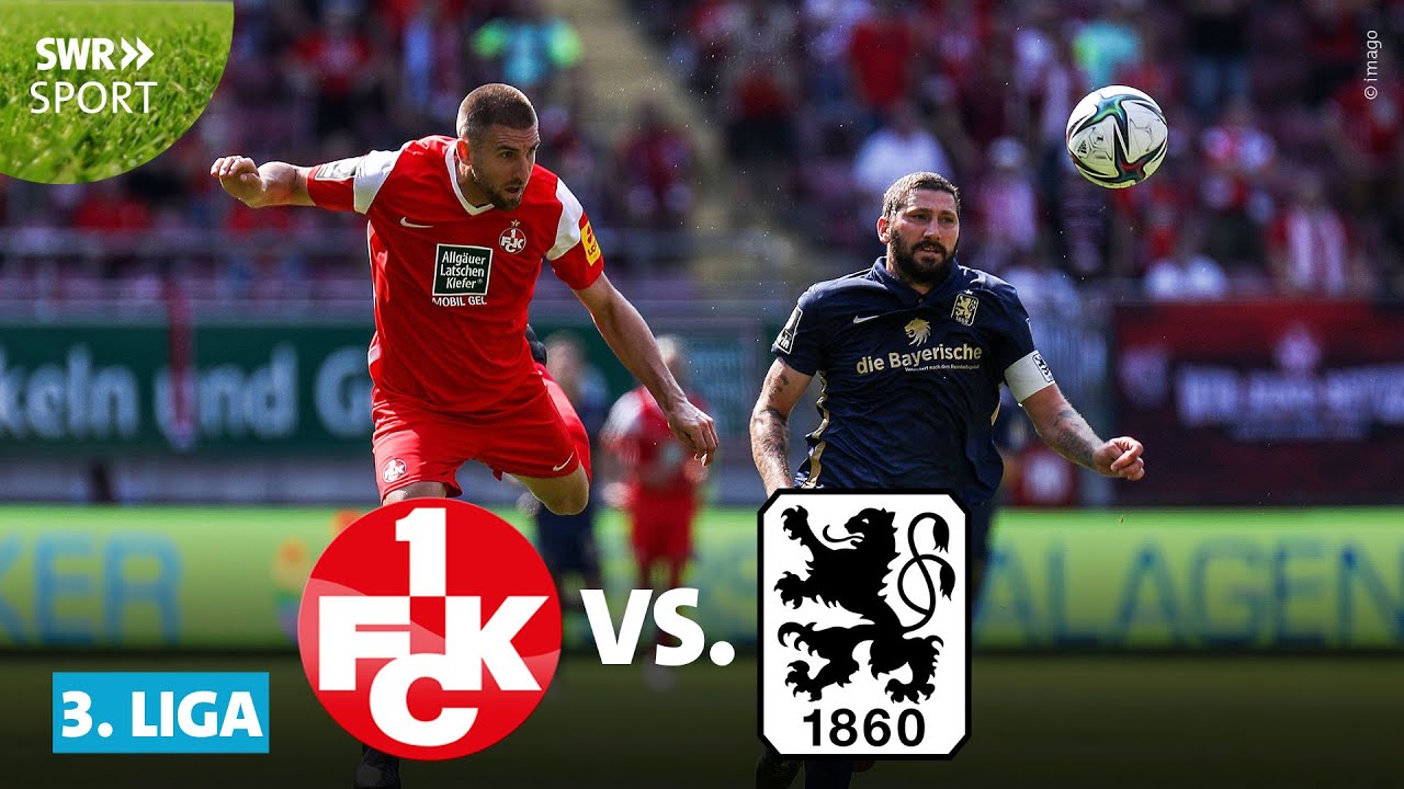 3. Liga: 1. FC Kaiserslautern - 1860 München (das komplette Spiel) | SWR Sport