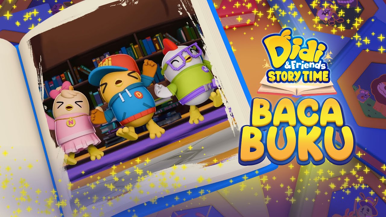 Baca Buku | Didi & Friends Storytime | Lagu Baharu Didi & Friends