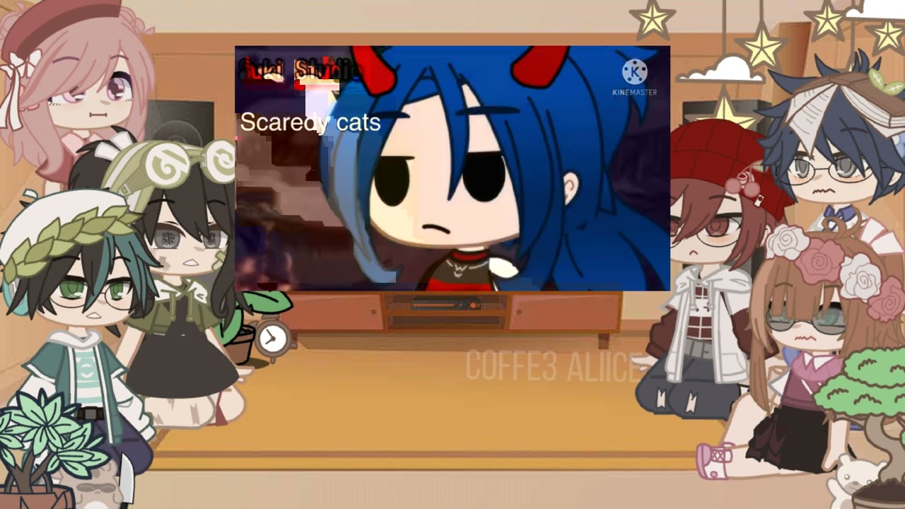 《☕ Past YHS reacts to itsfunneh and KREW || Gacha Club || Watch Till the end ☕》