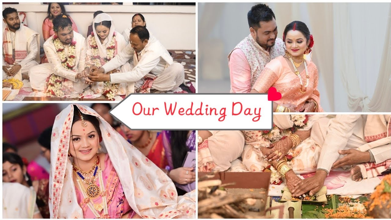 OUR WEDDING DAY।।Axomia Biya।।Assamese Wedding।। Assamese Wedding full video।।অসমীয়া বিয়া ২০২৪ 💕💍💒