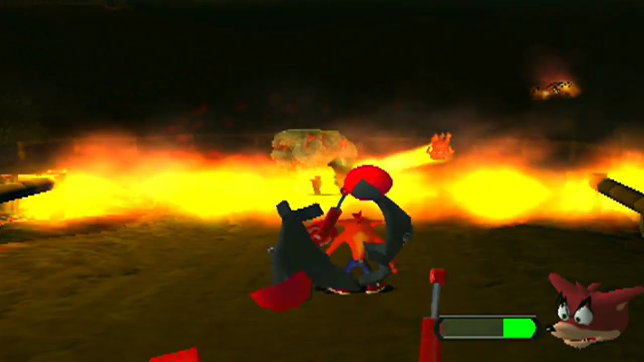 Crash Bandicoot: The Wrath of Cortex - Boss 3: Crashes to Ashes (Death Tornado Spin Get!)