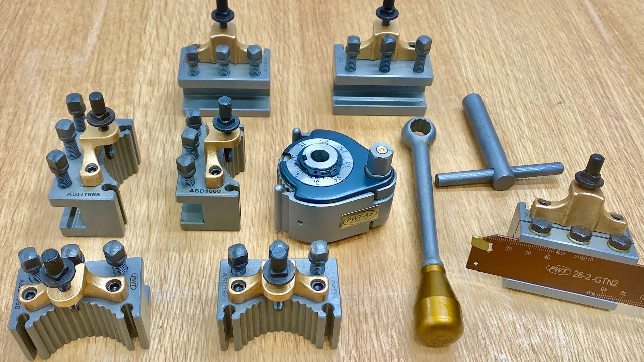 What’s in the Box Reveal SeriesS1E3~ PeWeTools Lathe Quick change tool post holder