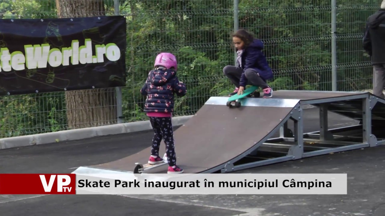 Skate Park inaugurat în municipiul Câmpina