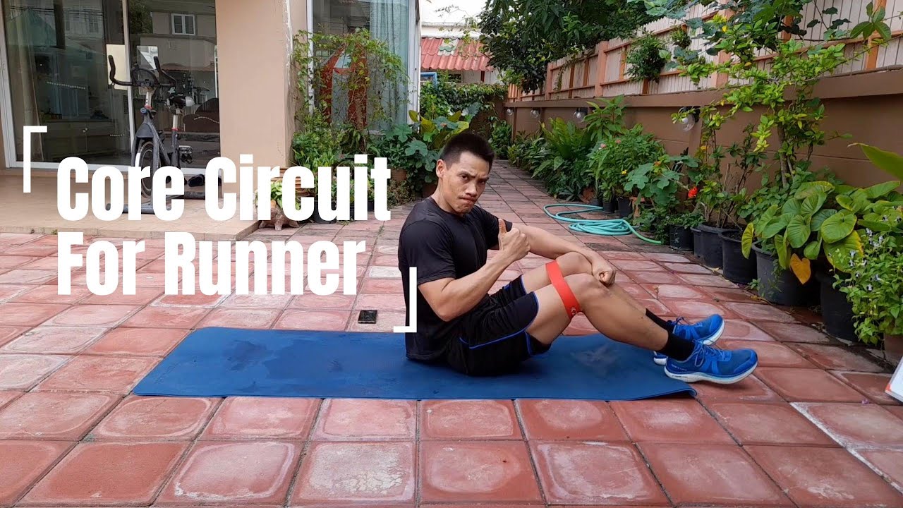 Core Circuit for Runner โปรแกรมฝึกแกนกลางสำหรับนักวิ่ง